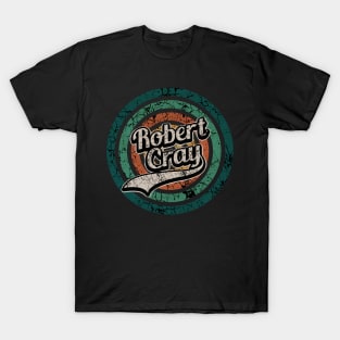 Robert Cray // Retro Circle Crack Vintage T-Shirt